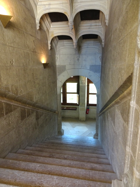 Château d'Azay-le-Rideau - Escalier Château d'Azay-le-Rideau - Escalier