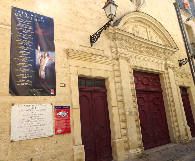 A visiter à Pézenas : le théâtre de Molière A visiter à Pézenas : le théâtre de Molière