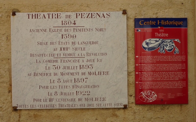 A visiter à Pézenas : le théâtre de Molière A visiter à Pézenas : le théâtre de Molière