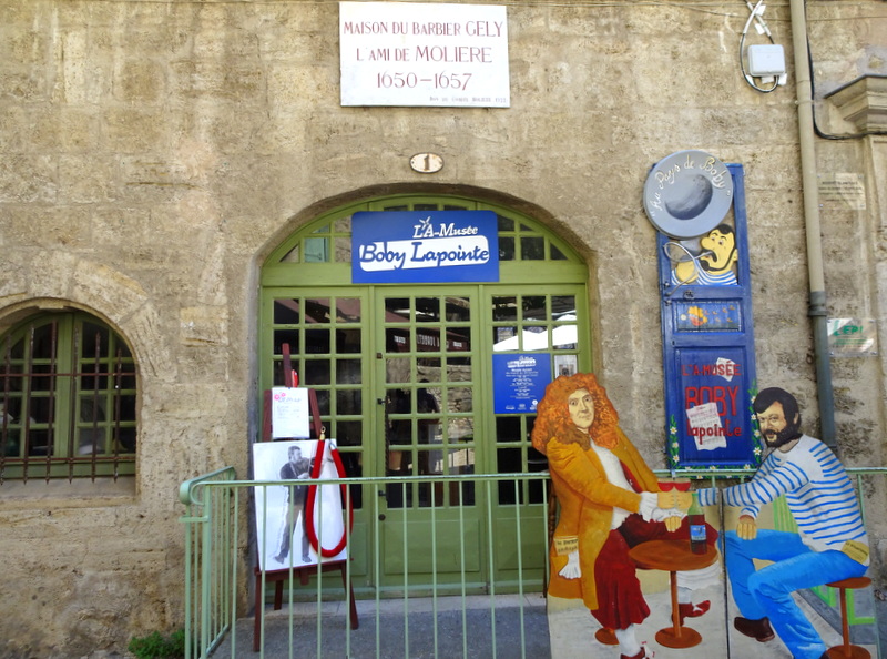 La maison du barbier Gély, ami de Molière, transformée en musée Boby Lapointe La maison du barbier Gély, ami de Molière, transformée en musée Boby Lapointe