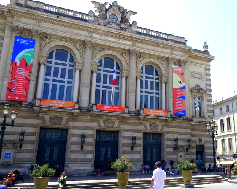 Visiter Montpellier - l'Opera Visiter Montpellier - l'Opera