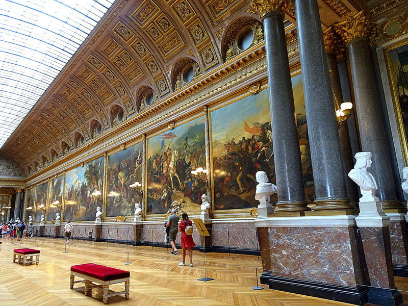 La galerie des Batailles La galerie des Batailles