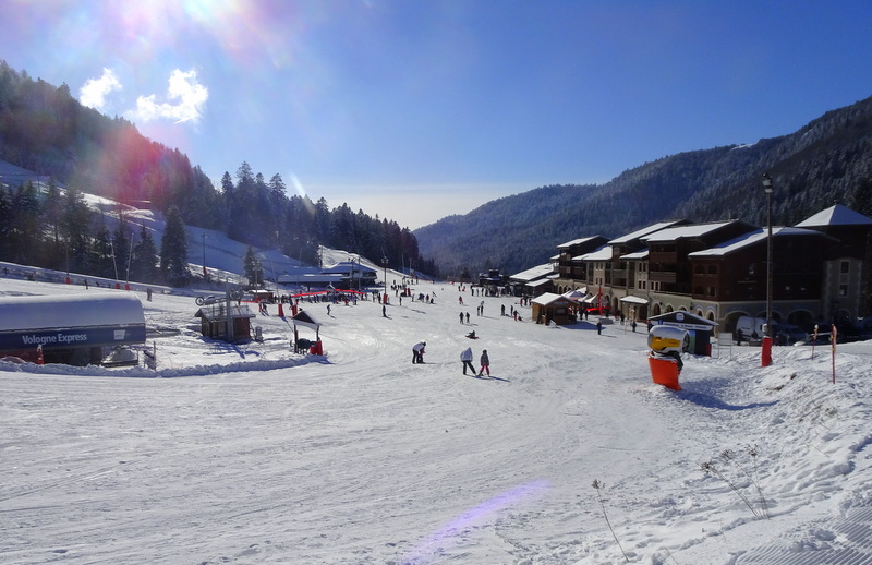 Ski nordique à Gérardmer en hiver Ski nordique à Gérardmer en hiver