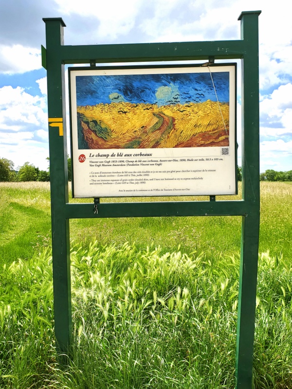 Auvers-sur-Oise tableau Van Gogh Auvers-sur-Oise tableau Van Gogh