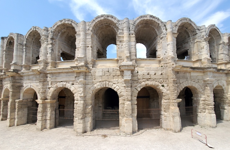 Sites gallo romains : les arènes d'Arles Sites gallo romains du sud de la France : les arènes d'Arles