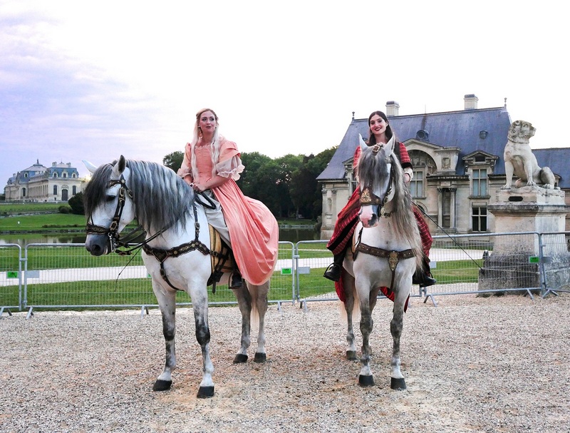 Château de Chantilly cavalières Château de Chantilly cavalières