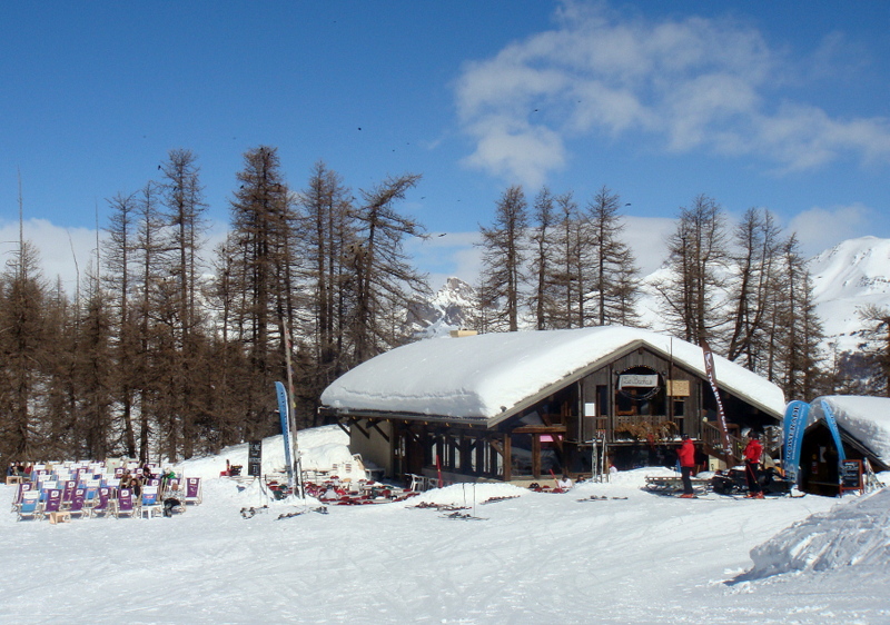 Le Monêtier les Bains pistes Le Monêtier les Bains refuge