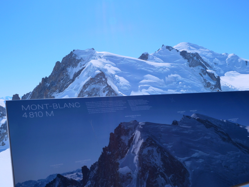 Le Mont Blanc 4810 mètres Le Mont Blanc 4810 mètres