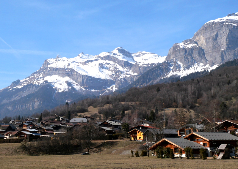 Le village de Servoz Le village de Servoz