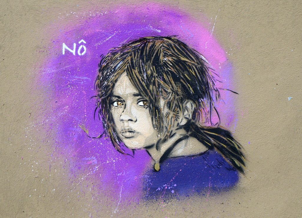 Street Art Montmartre No Street Art Montmartre No