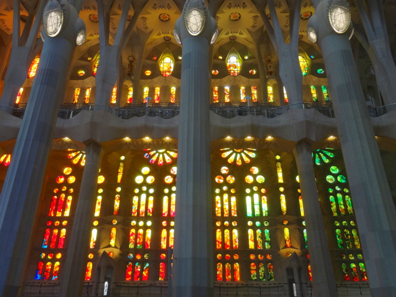 Sagrada Familia intérieur Sagrada Familia intérieur
