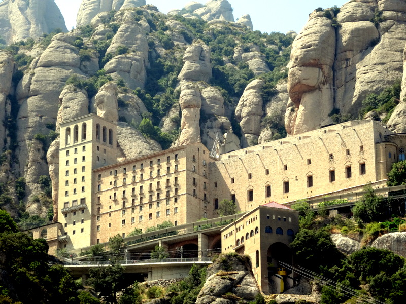 Visiter Montserrat Randonnée funiculaire Santa Cova Randonnée funiculaire Santa Cova