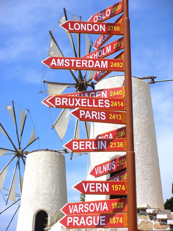 Les moulins à vent crétois Les moulins à vent crétois
