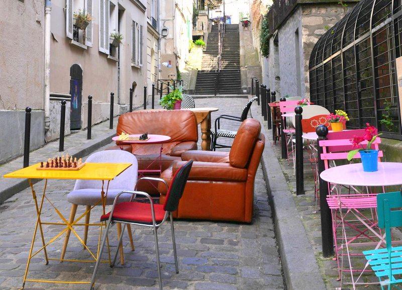 Rue André Antoine à Montmartre Rue André Antoine à Montmartre