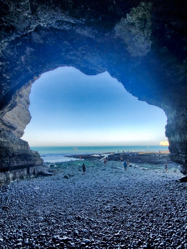 Etretat le Trou à l'homme Etretat le Trou à l'homme