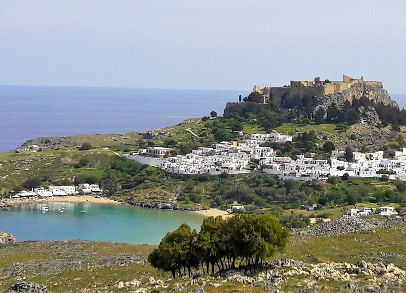 Lindos et l'acropole Lindos et l'acropole