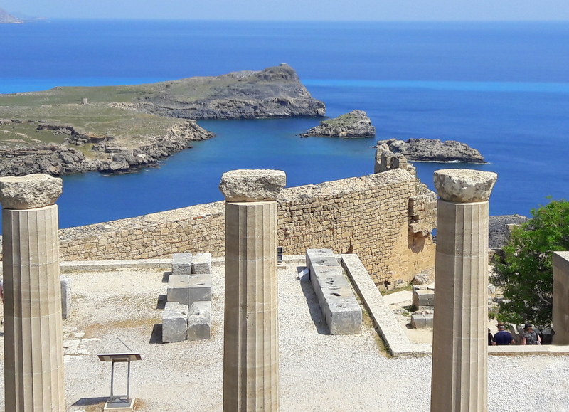 Acropole de Lindos 2 Acropole de Lindos 3