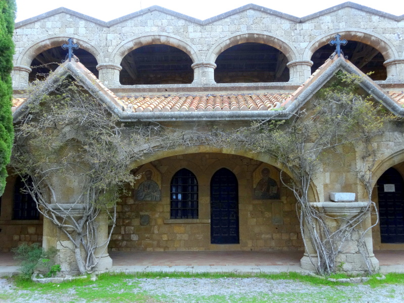Mont Filerimos Monastère Mont Filerimos Monastère