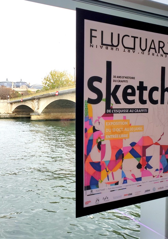 A visiter à Paris gratuitement : le Fluctu'art 1