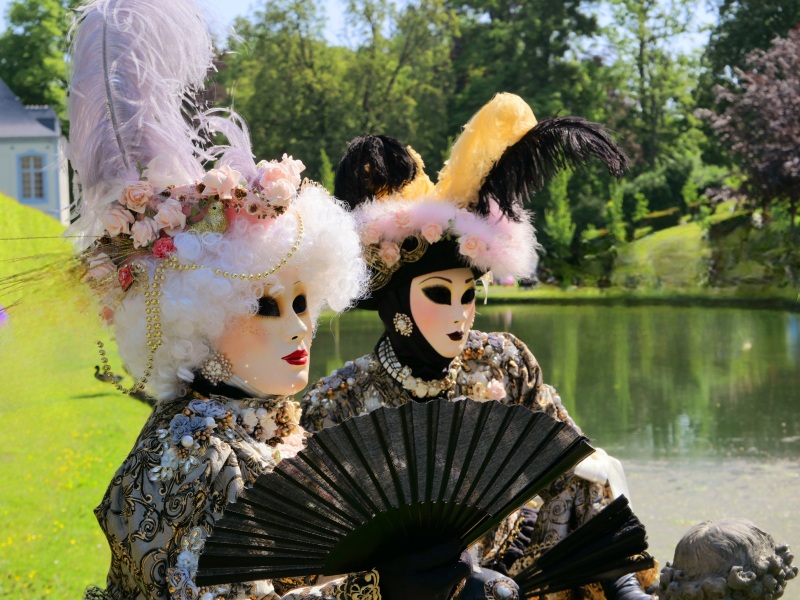 Les jardins d'Annevoie - Costumés de Venise Les jardins d'Annevoie - Costumés de Venise 7