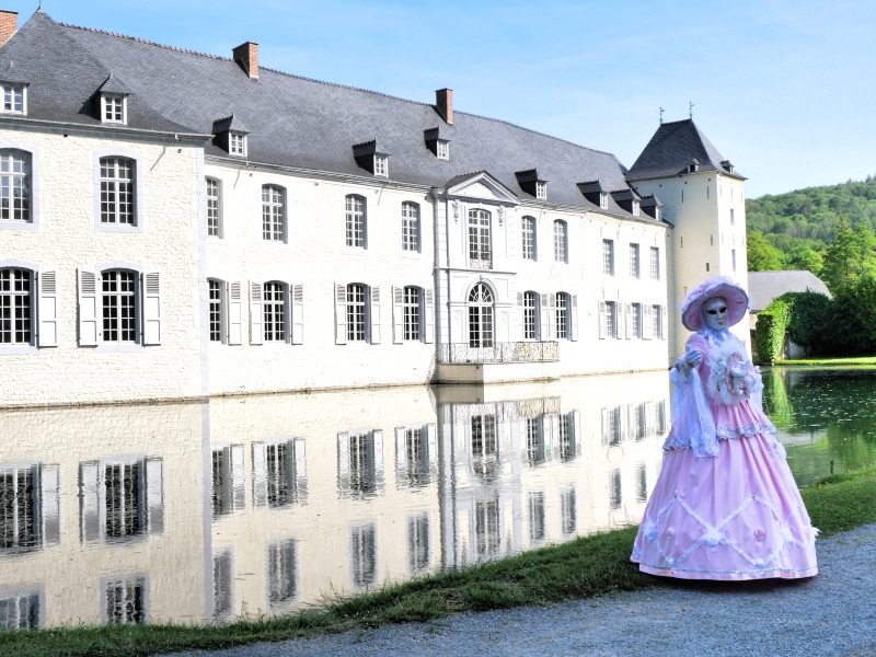 Les jardins d'Annevoie - Costumés de Venise Les jardins d'Annevoie - Costumés de Venise 6