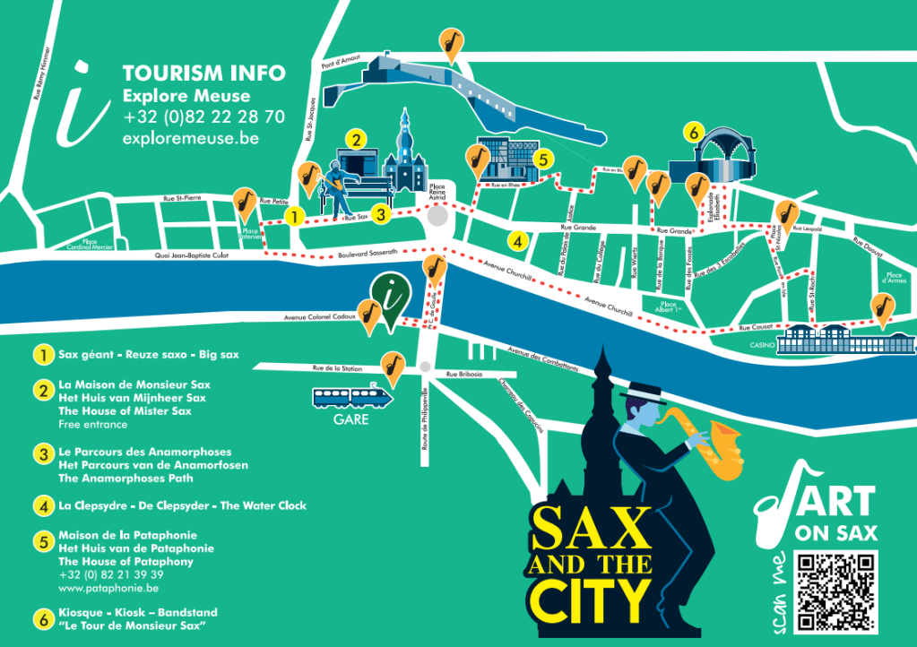 Sax and the City plan Sax and the City plan