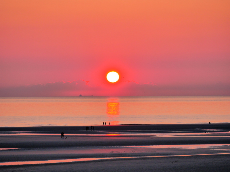 Coucher de soleil plage de Neufchâtel-Hardelot Coucher de soleil plage de Neufchâtel-Hardelot