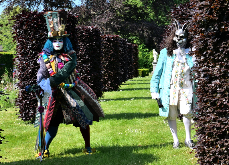 Les jardins d'Annevoie - Costumés de Venise Les jardins d'Annevoie - Costumés de Venise 8