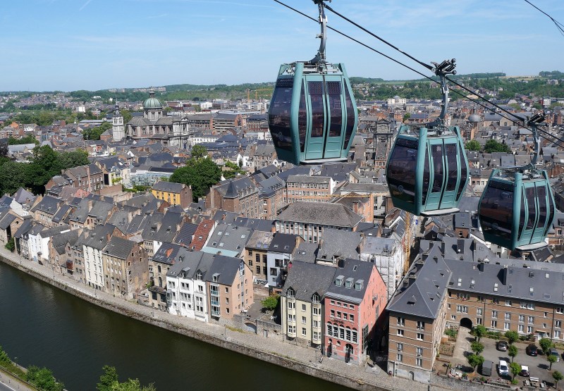 Que faire à Namur : prendre le téléphérique Que faire à Namur : prendre le téléphérique