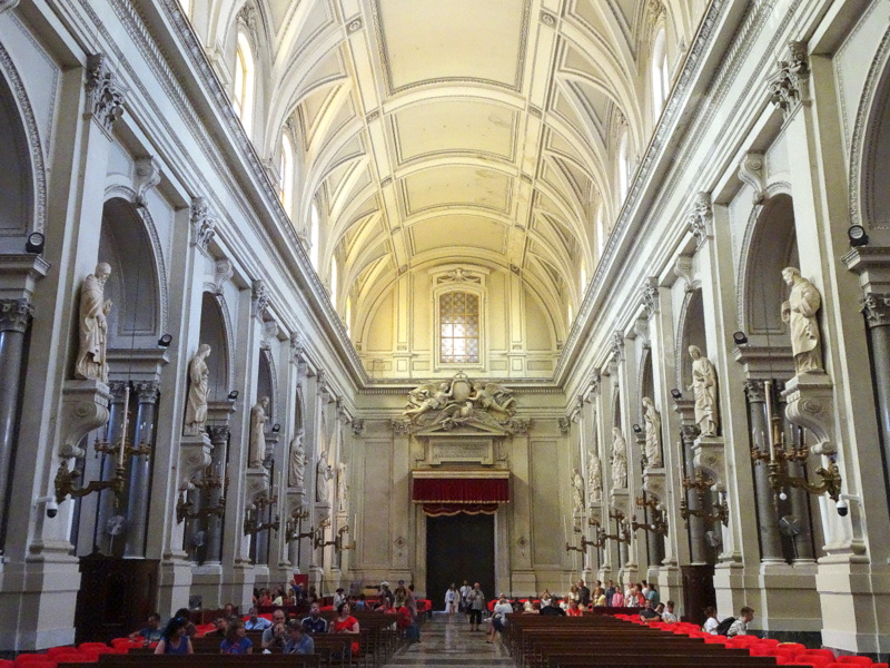 Palerme intérieur de la cathédrale Palerme intérieur de la cathédrale