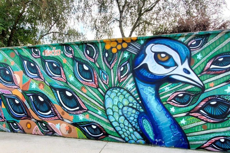 Street art canal de l'Ourcq