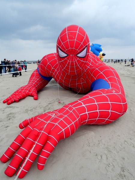 Spiderman à Berck-sur-Mer Spiderman à Berck-sur-Mer