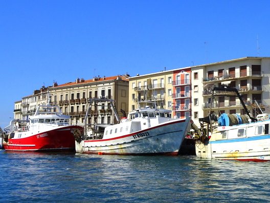 Départ de Sète pour la croisière Départ de Sète pour la croisière
