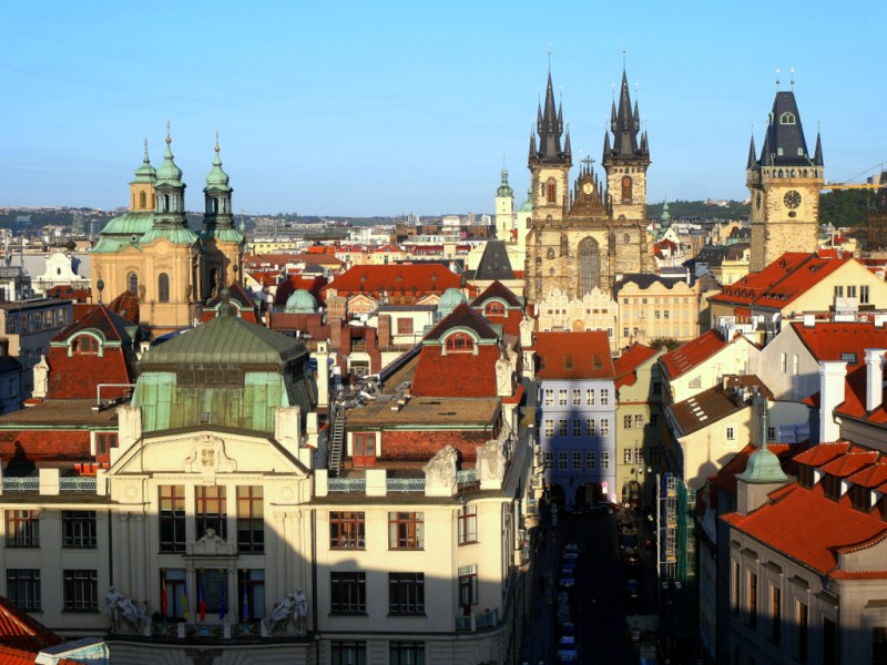 Vue sur Prague Vue sur Prague