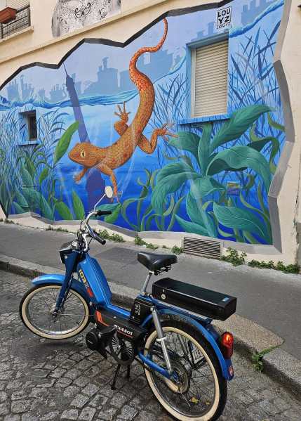 Visiter Paris en mobylette électrique
