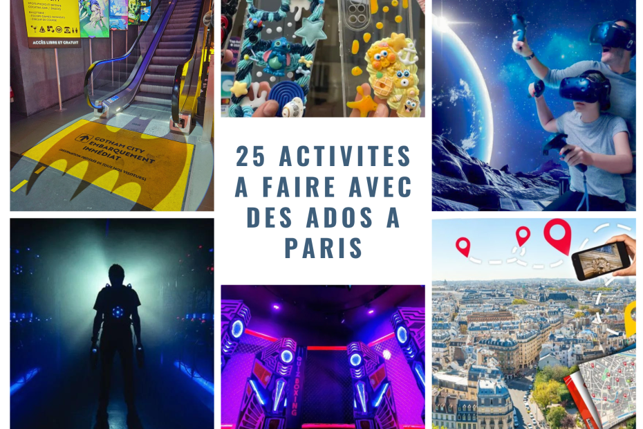 Activités ados Paris