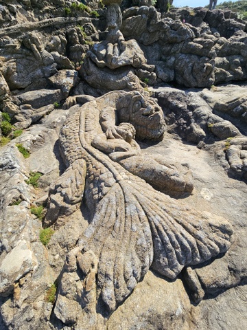 Les rochers sculptés de Rothéneuf Les rochers sculptés de Rothéneuf