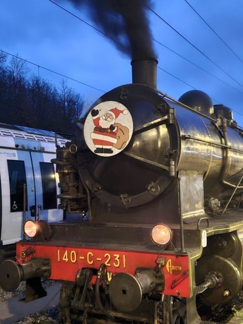Train de Noël en Seine-et-Marne