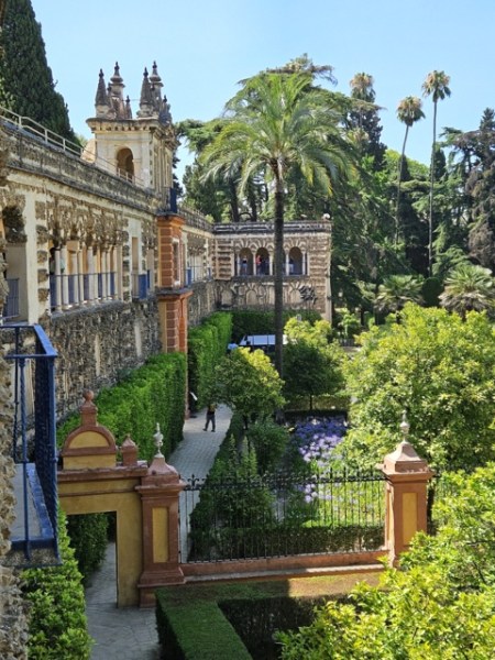 Les jardins de l'Alcazar - Séville Les jardins de l'Alcazar - Séville