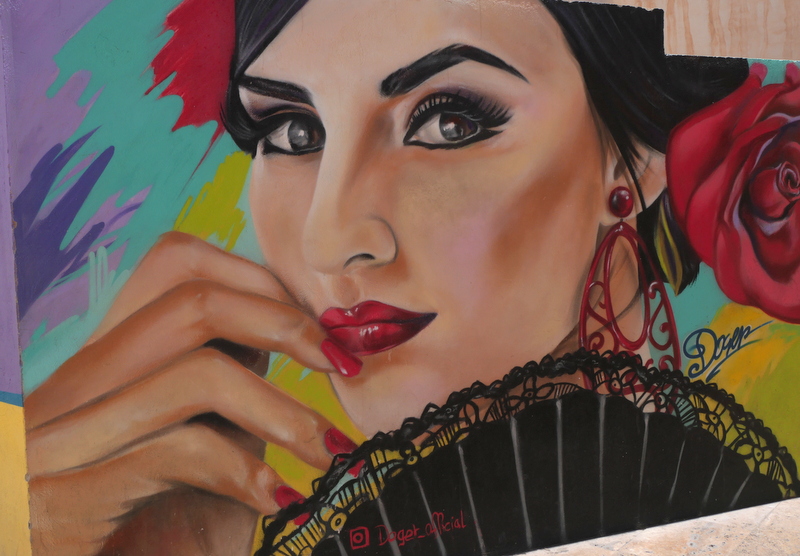 Street art quartier Soho de Malaga Street art quartier Soho de Malaga