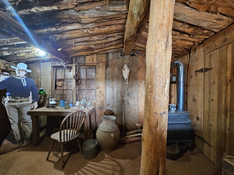 John Wayne Cabin - Monument Valley John Wayne Cabin - Monument Valley