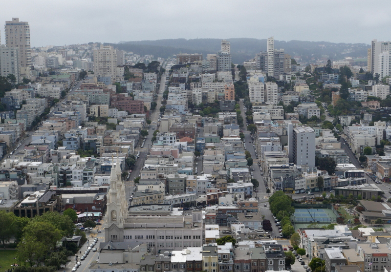 Vue sur San Francisco Vue sur San Francisco