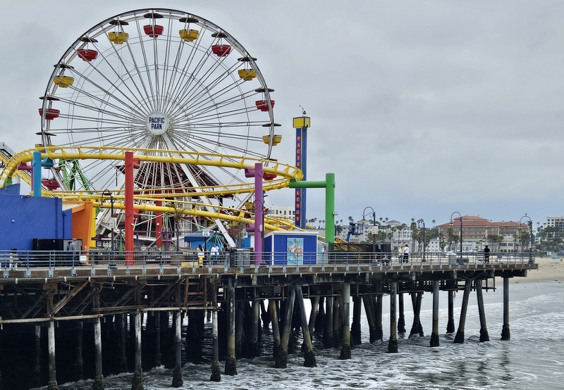 Santa Monica - Pacific Park Santa Monica - Pacific Park