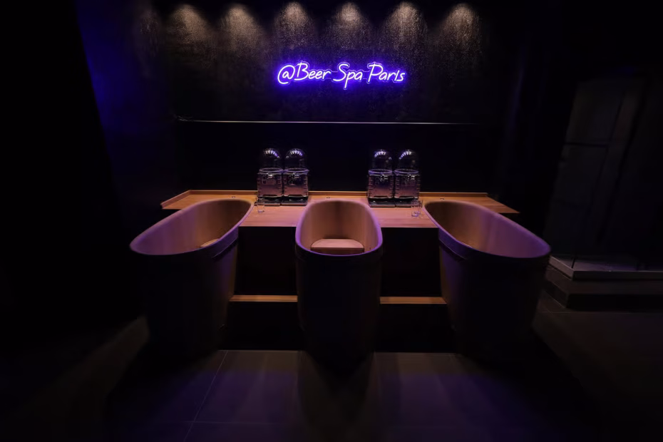 Activités romantiques à Paris : Le Beer Spa Paris