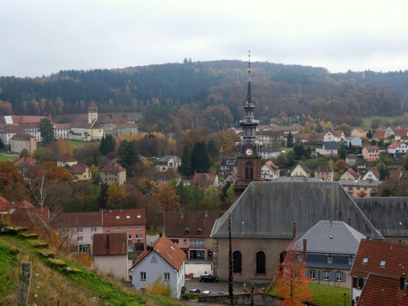 Vue depuis la citadelle de Bitche Vue depuis la citadelle de Bitche