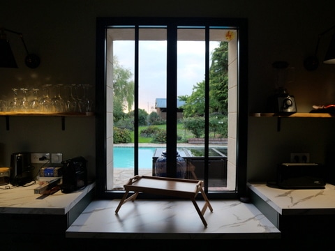 Domaine Majorelle - Vue sur la terrasse
